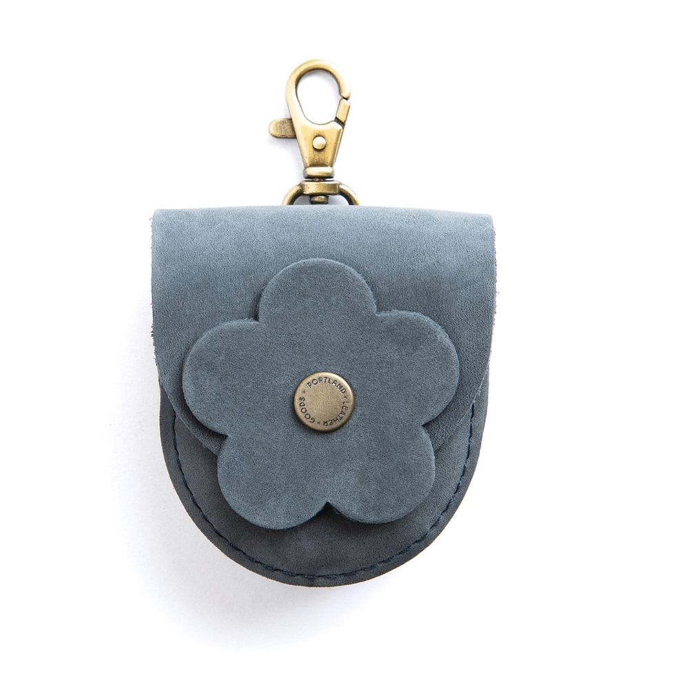 NEW Portland leather Petunia Pouch (storm, gray)